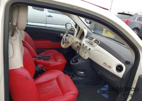 2012 Fiat 500C Lounge z USA, uszkodzony, nr VIN 3C3CFFER8CT330504